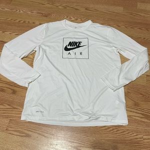 Nike Air Men’s “The Nike Tee” Long Sleeve (Dri-Fit) (L / Large) LIKE NEW!